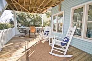 107 West Landing Drive Covered Porch- Home for Sale in Emerald Isle, NC