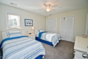 107 West Landing Drive Guest Bedroom 2- Home for Sale in Emerald Isle, NC
