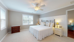 Master Bedroom in 120 Sea Dunes Drive- Emerald Isle Home for Sale