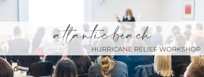 Hurricane Relief Workshop