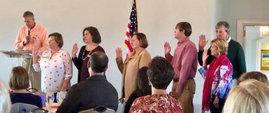 Bluewater Real Estate Sales Agents Swearing into Oath to serve on the CCAR Board of Directors