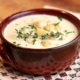 A bowl of seafood chowder, one of the best local seafood recipes.