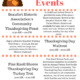 Thanksgiving events on the Crystal Coast