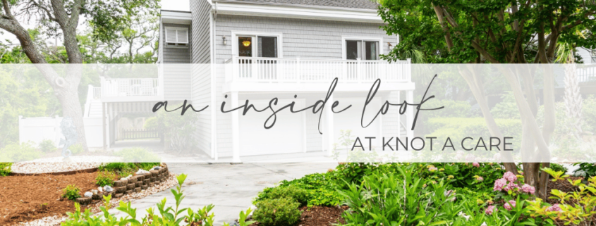 Take a look inside featured emerald isle vacation home knot a care