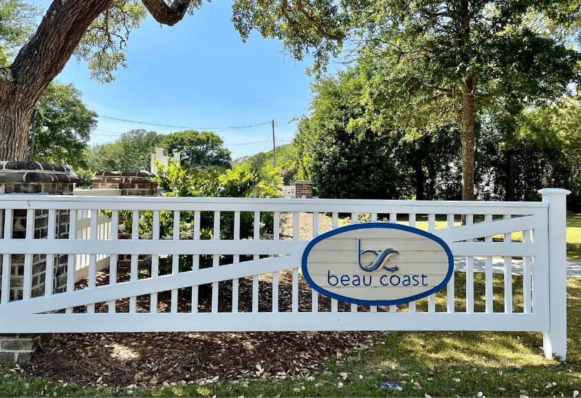 Entry to the Beau Coast Community