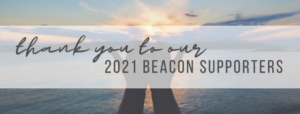 Banner for our 2021 Beacon SPonsors