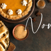 Banner image for the November Calendar of a Pie
