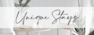 Banner image for the Unique Stays Page