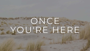 once you're here
