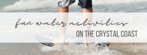 banner image for water activities on the crystal coast