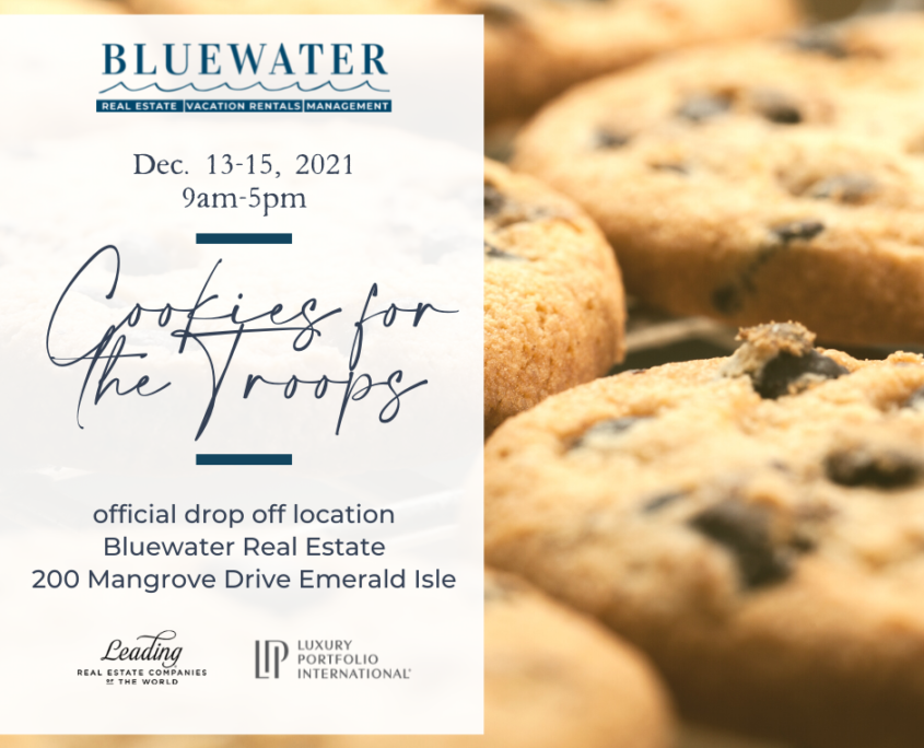 Bluewater's Cookie for the Troops Drive 