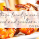 Photo of shrimp: a common dish at the Emerald Isle restaurants