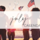July Calendar of Events Header