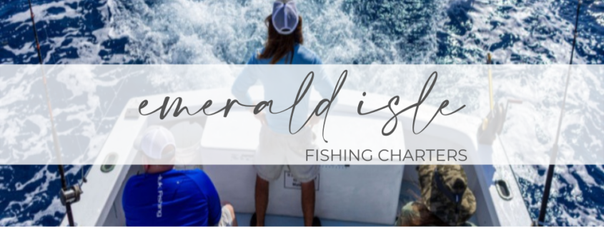 A group of Crystal Coast anglers stand aboard an Emerald Isle fishing charter in search of marlin.