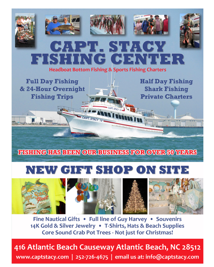 2022 Beacon Advertisers - Capt. Stacy Fishing Center