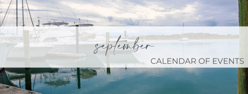 2022 September calendar of events