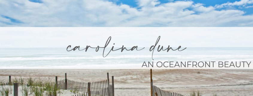 Carolina Dune An Oceanfront Beauty