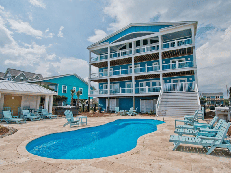 Compass Point, a Crystal Coast vacation rental.